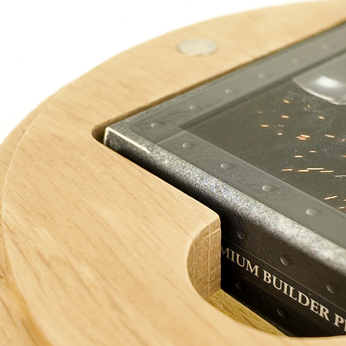 Set Oak Round Case Nordic Surveyor + Metal Deck by Ivankart
