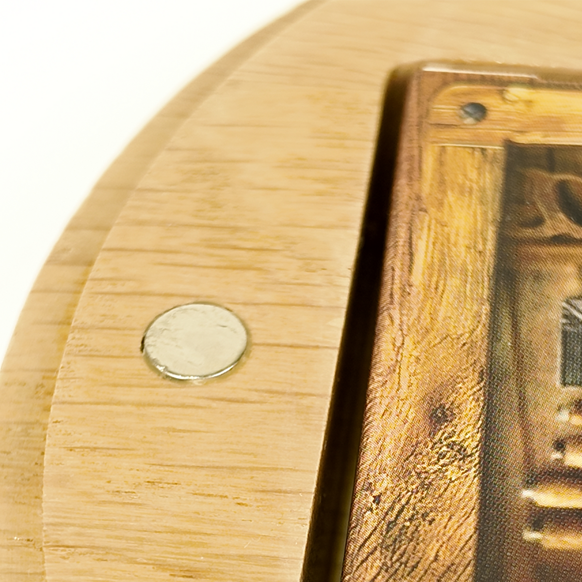 Set Oak Round Case Nordic Surveyor + Wood Deck by Ivankart