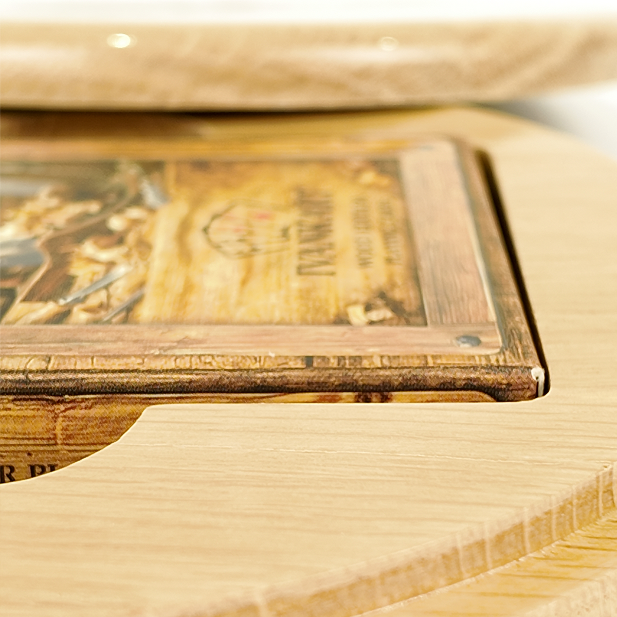 Set Oak Round Case Nordic Surveyor + Wood Deck by Ivankart
