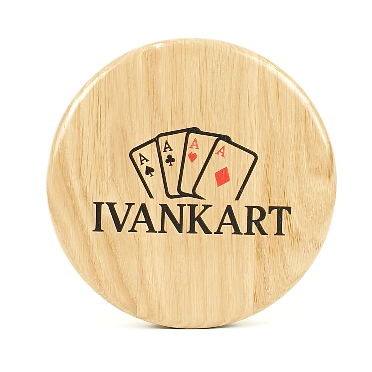 Set Oak Round Case Nordic Surveyor + Wood Deck by Ivankart