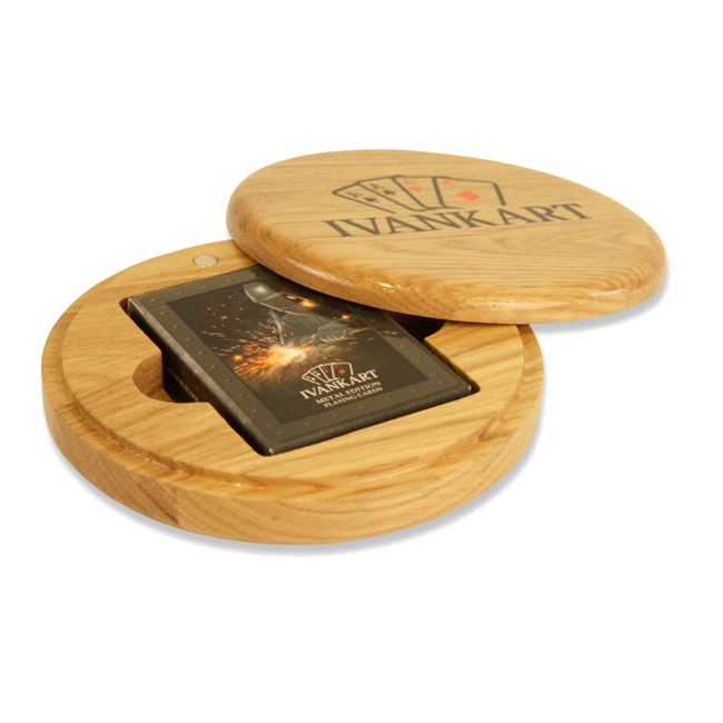 Set Oak Duo Case + 2 Decks Ihrer Wahl