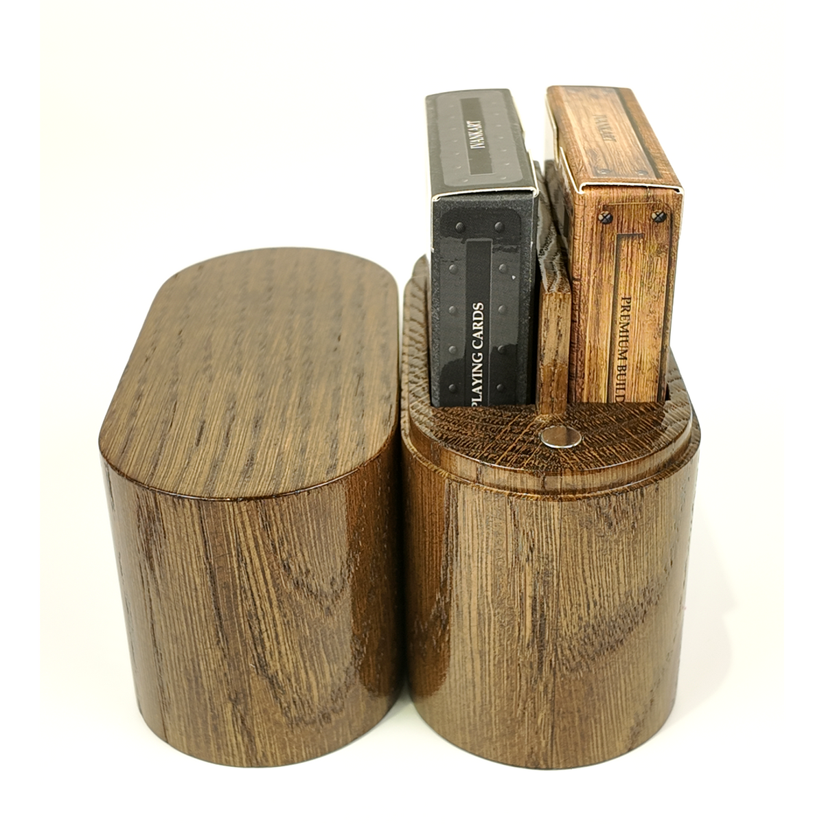 Set Oak Duo Case + 2 Decks Ihrer Wahl