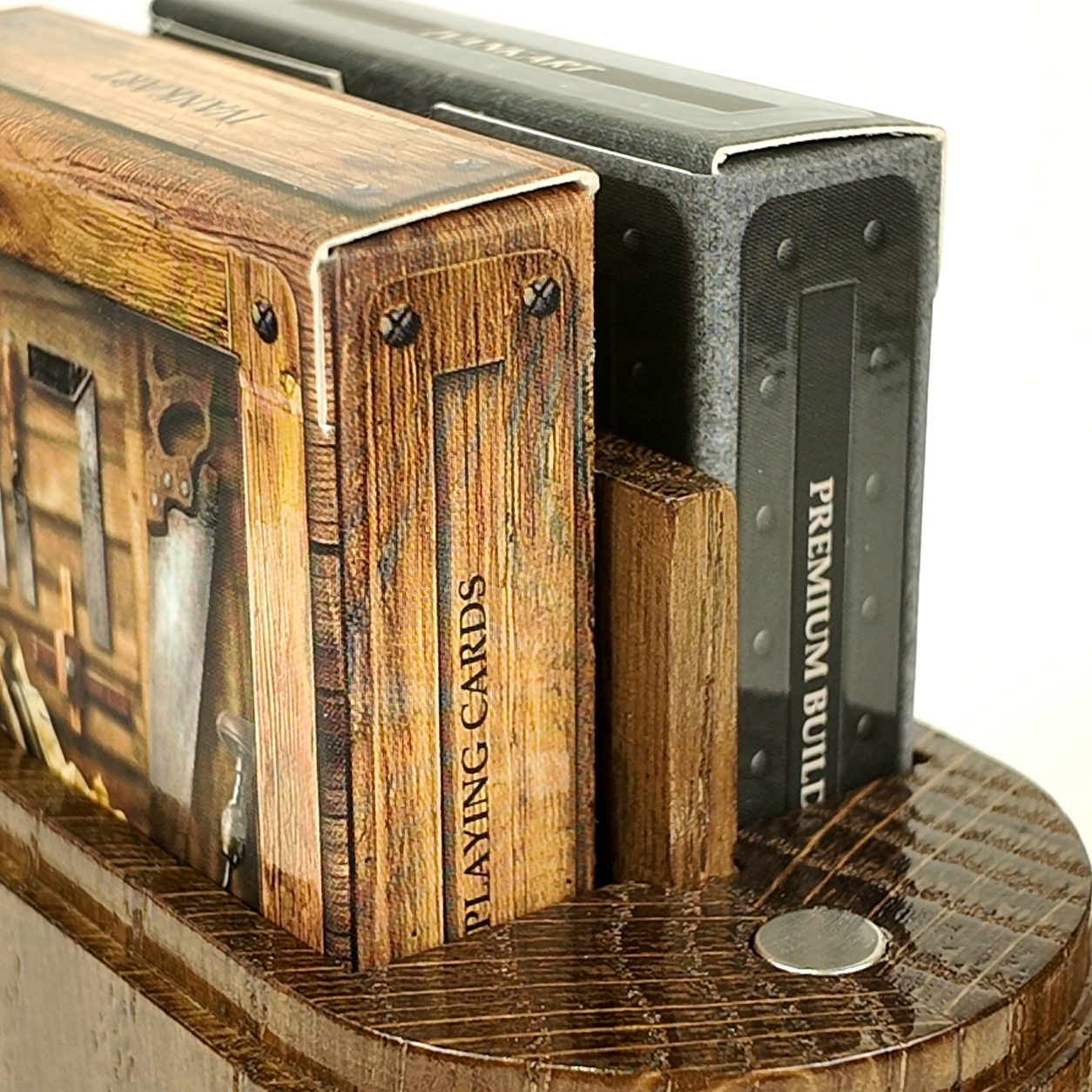 Set Oak Duo Case + 2 Decks Ihrer Wahl