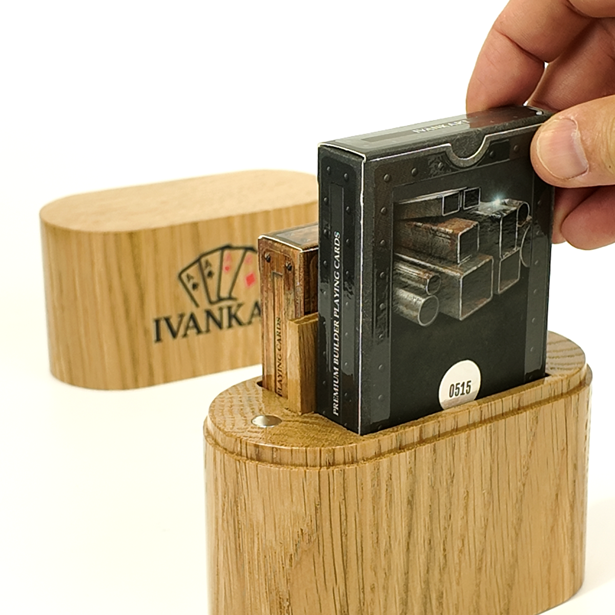 Set Oak Duo Case + 2 Decks Ihrer Wahl