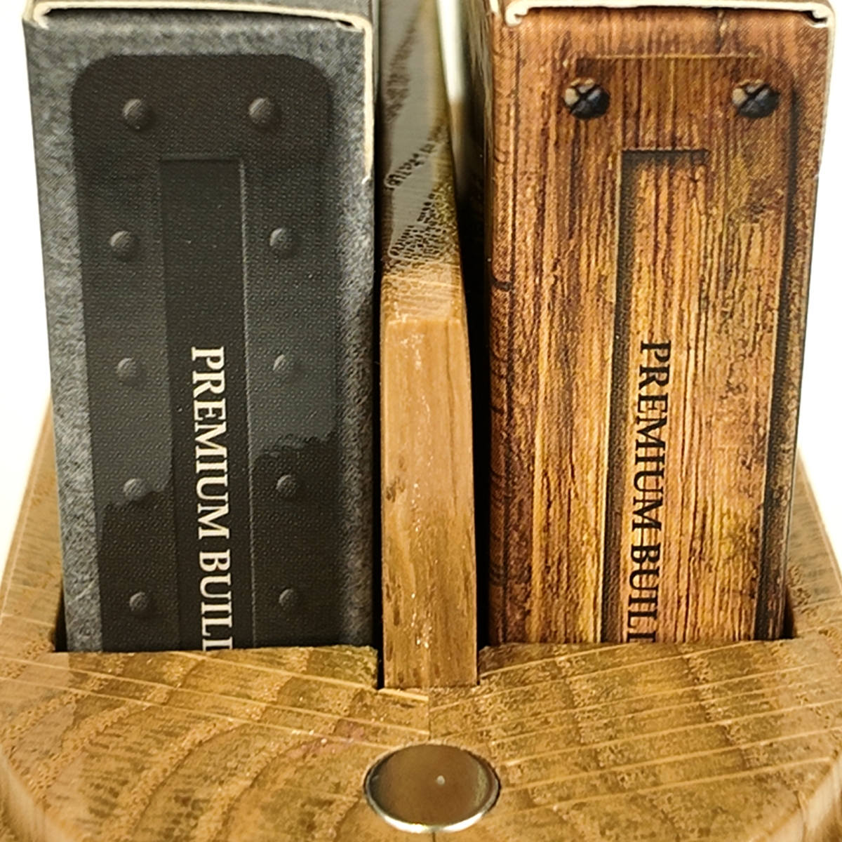 Set Oak Duo Case + 2 Decks Ihrer Wahl