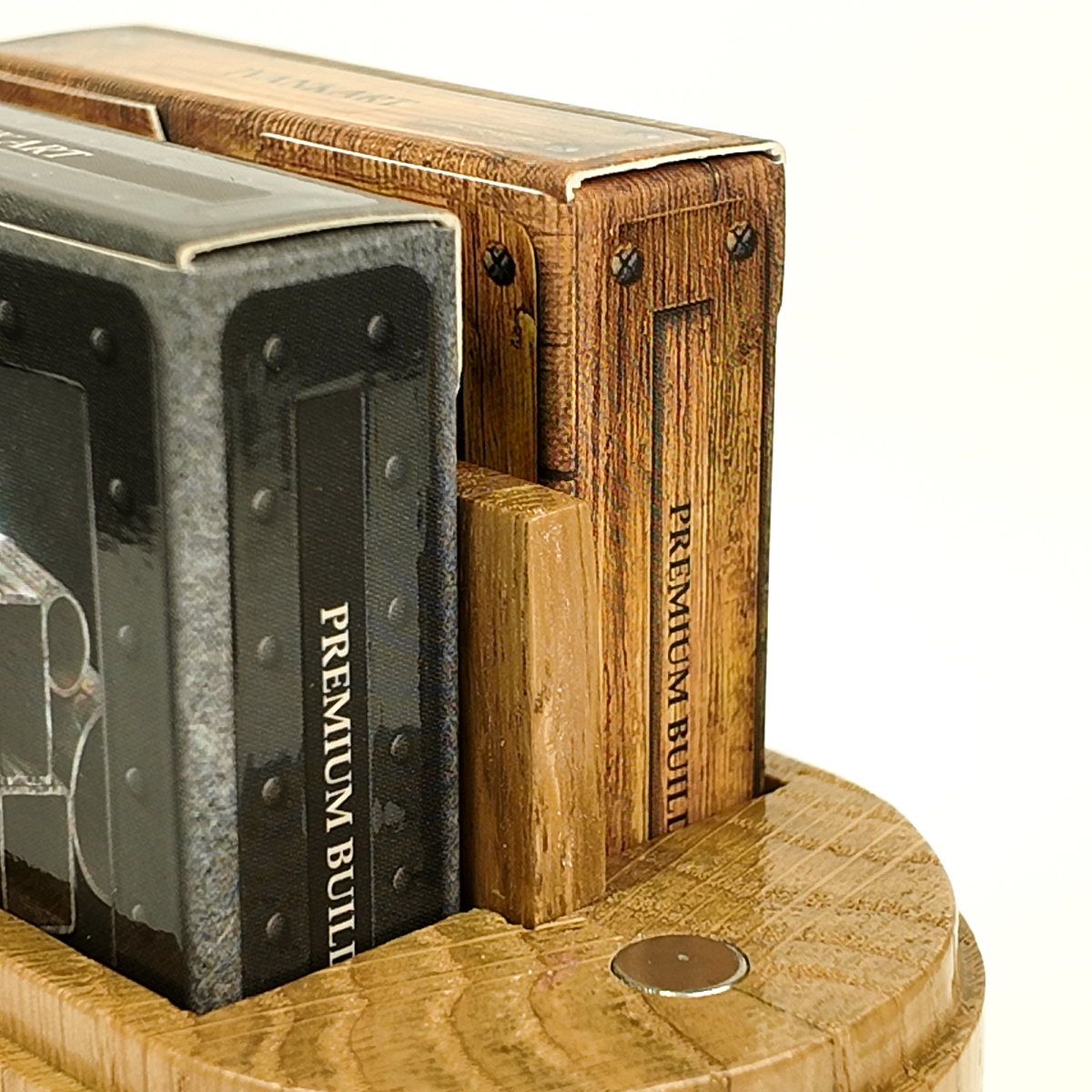 Set Oak Duo Case + 2 Decks Ihrer Wahl