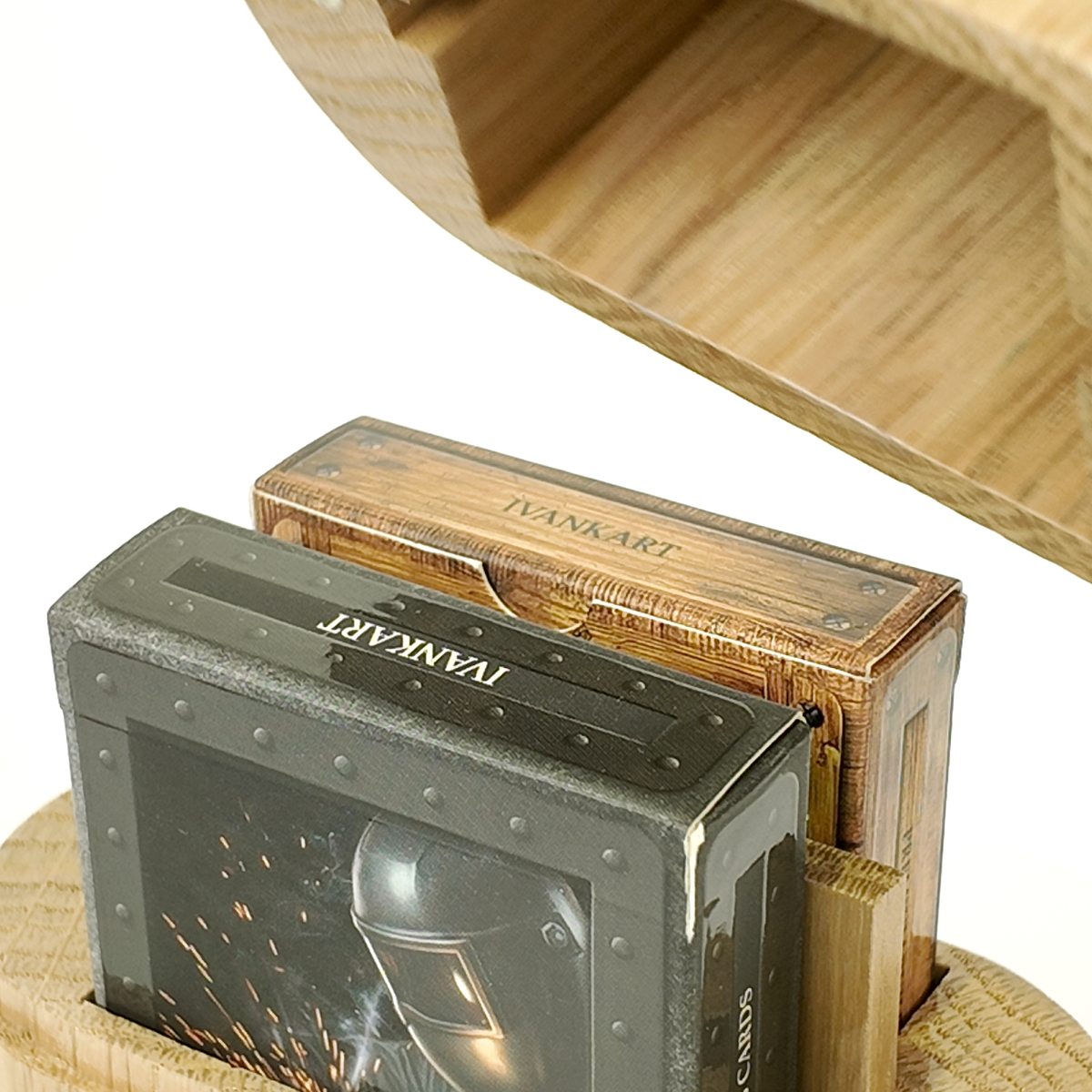 Set Oak Duo Case + 2 Decks Ihrer Wahl