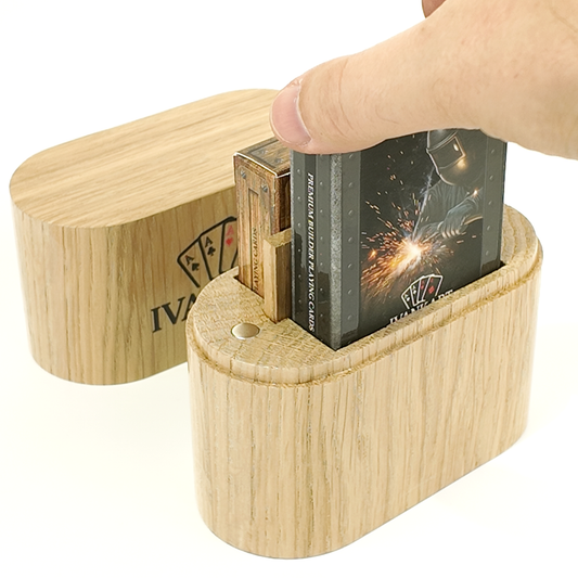 Set Oak Duo Case + 2 Decks Ihrer Wahl