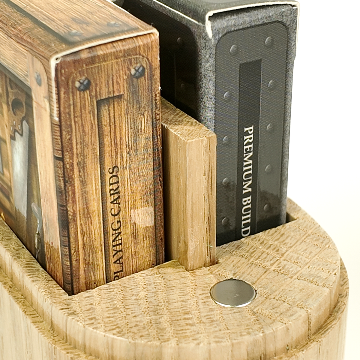 Set Oak Duo Case + 2 Decks Ihrer Wahl