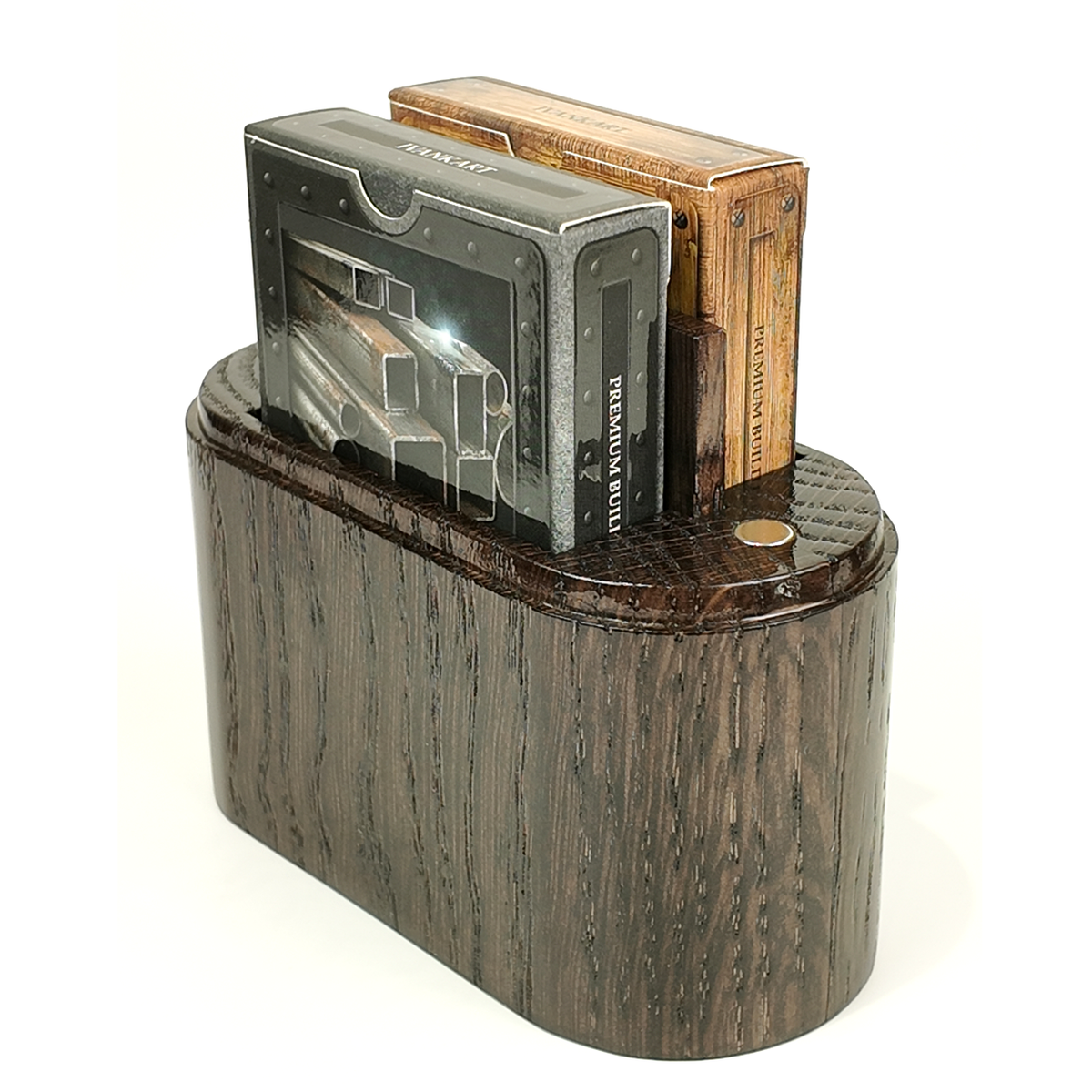 Set Oak Duo Case + 2 Decks Ihrer Wahl