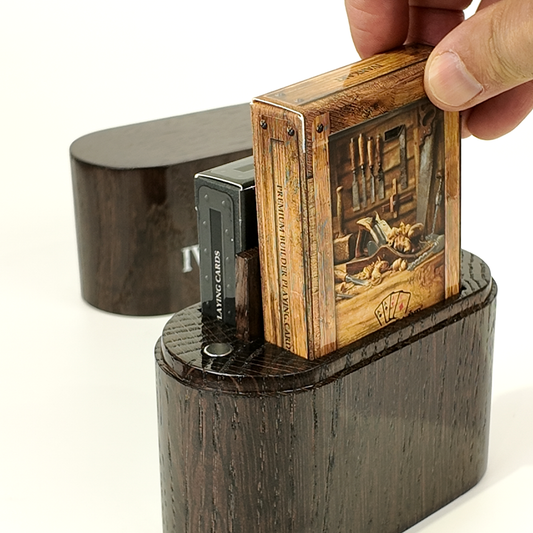 Set Oak Duo Case + 2 Decks Ihrer Wahl