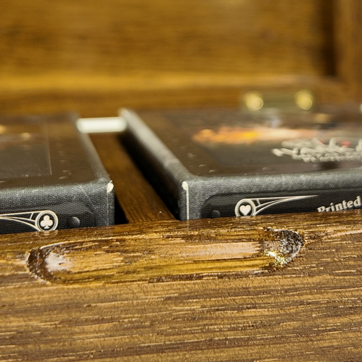 Architect Duo Book-Style Collector Set Walnut + 2 Decks by Ivankart