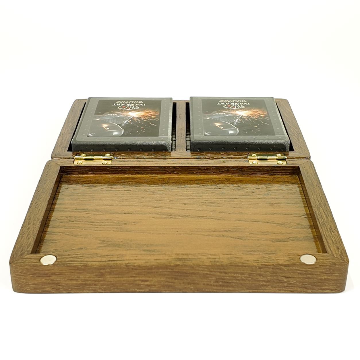 Architect Duo Book-Style Collector Set Walnut + 2 Decks by Ivankart