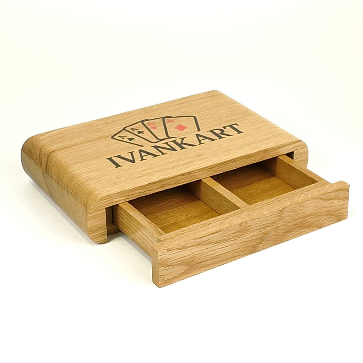 Set Oak Duo Case + 2 Decks Ihrer Wahl