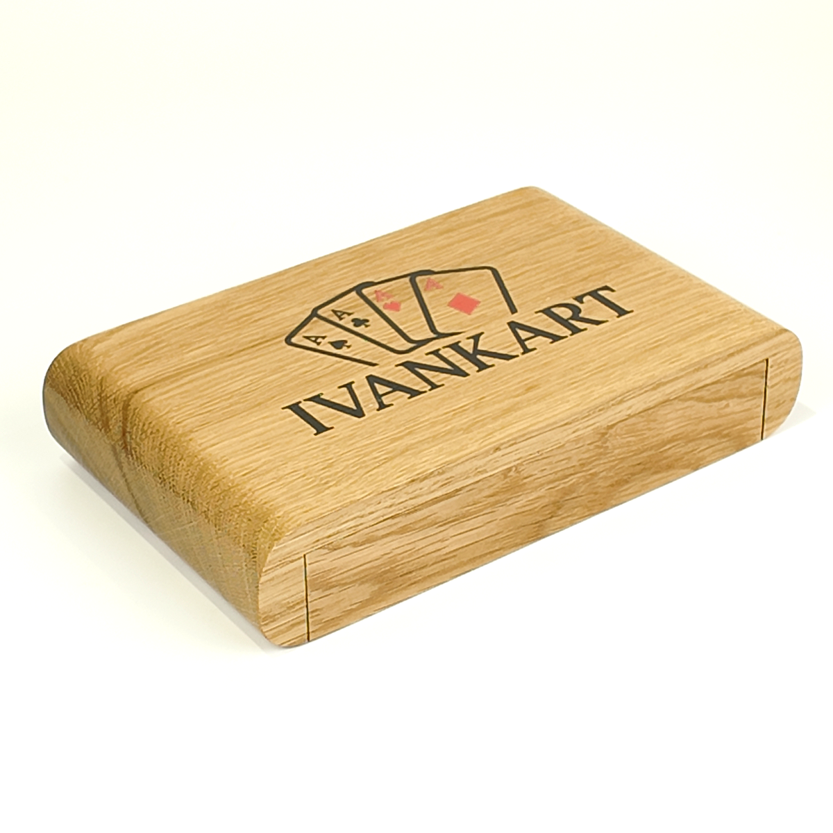 Set Oak Duo Case + 2 Decks Ihrer Wahl