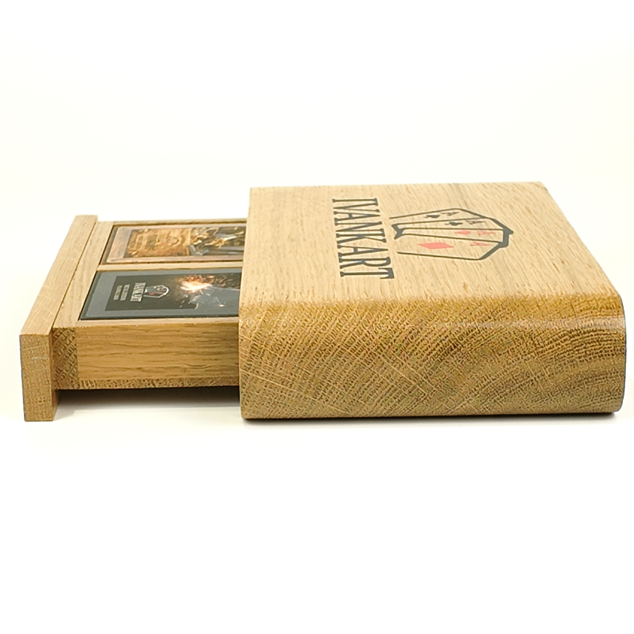 Set Oak Duo Case + 2 Decks Ihrer Wahl