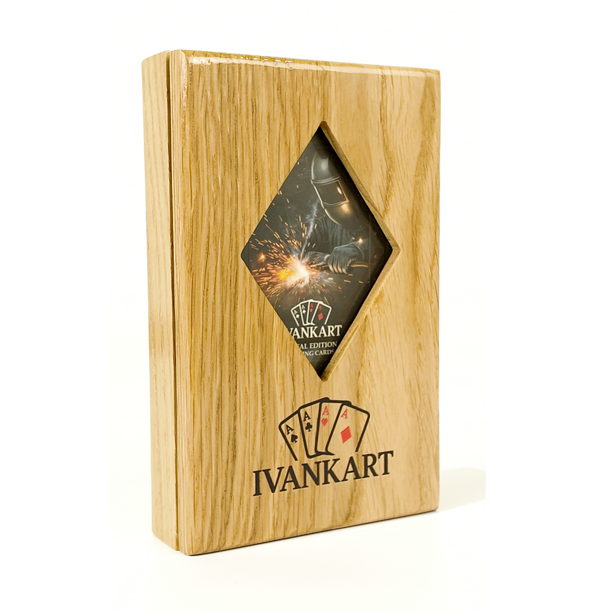 Pipefitter Collector Set Oak Case Natur + Metal Deck by Ivankart