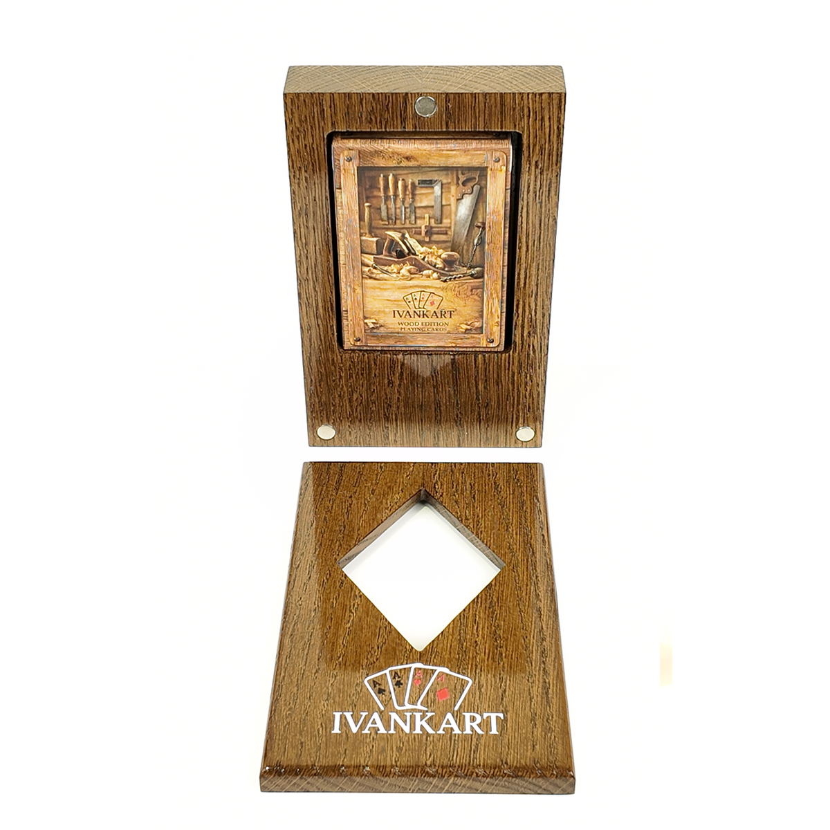Pipefitter Collector Set Oak Case Walnut + Wood Deck by Ivankart