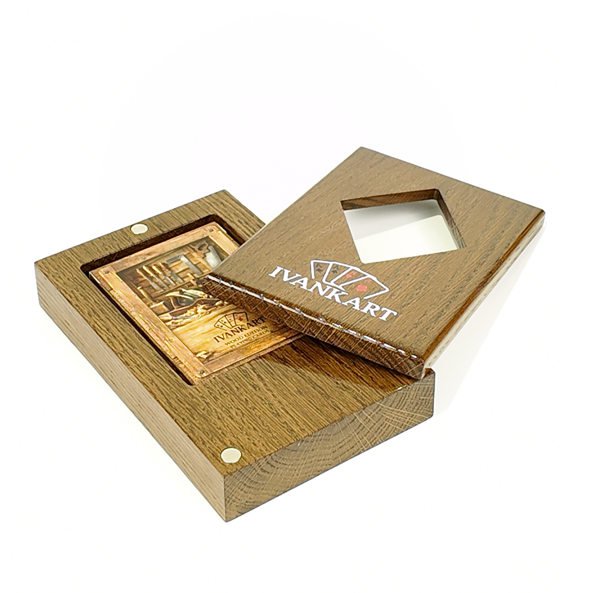Pipefitter Collector Set Oak Case Walnut + Wood Deck by Ivankart