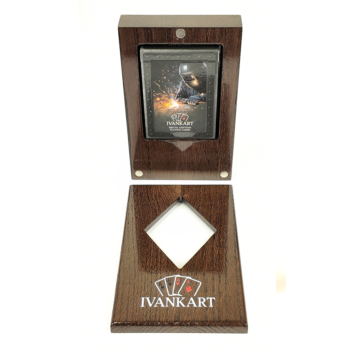Pipefitter Collector Set Oak Case Wenge + Metal Deck by Ivankart