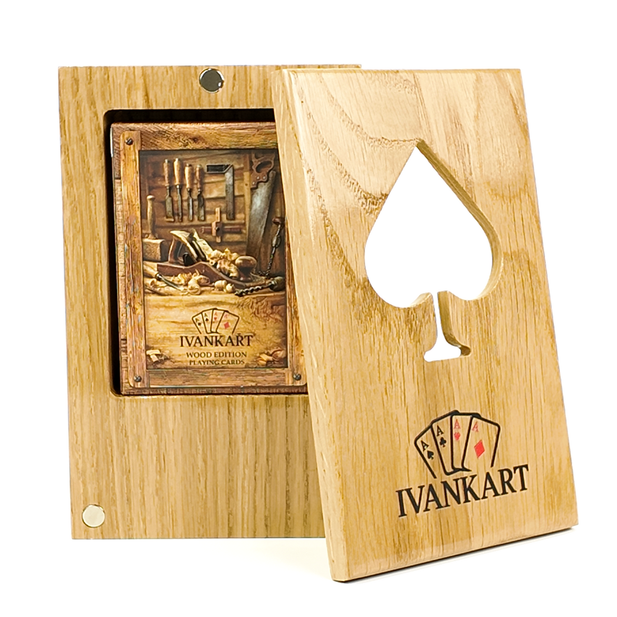 Plumber Collector Set Oak Case Natur + Wood Deck by Ivankart