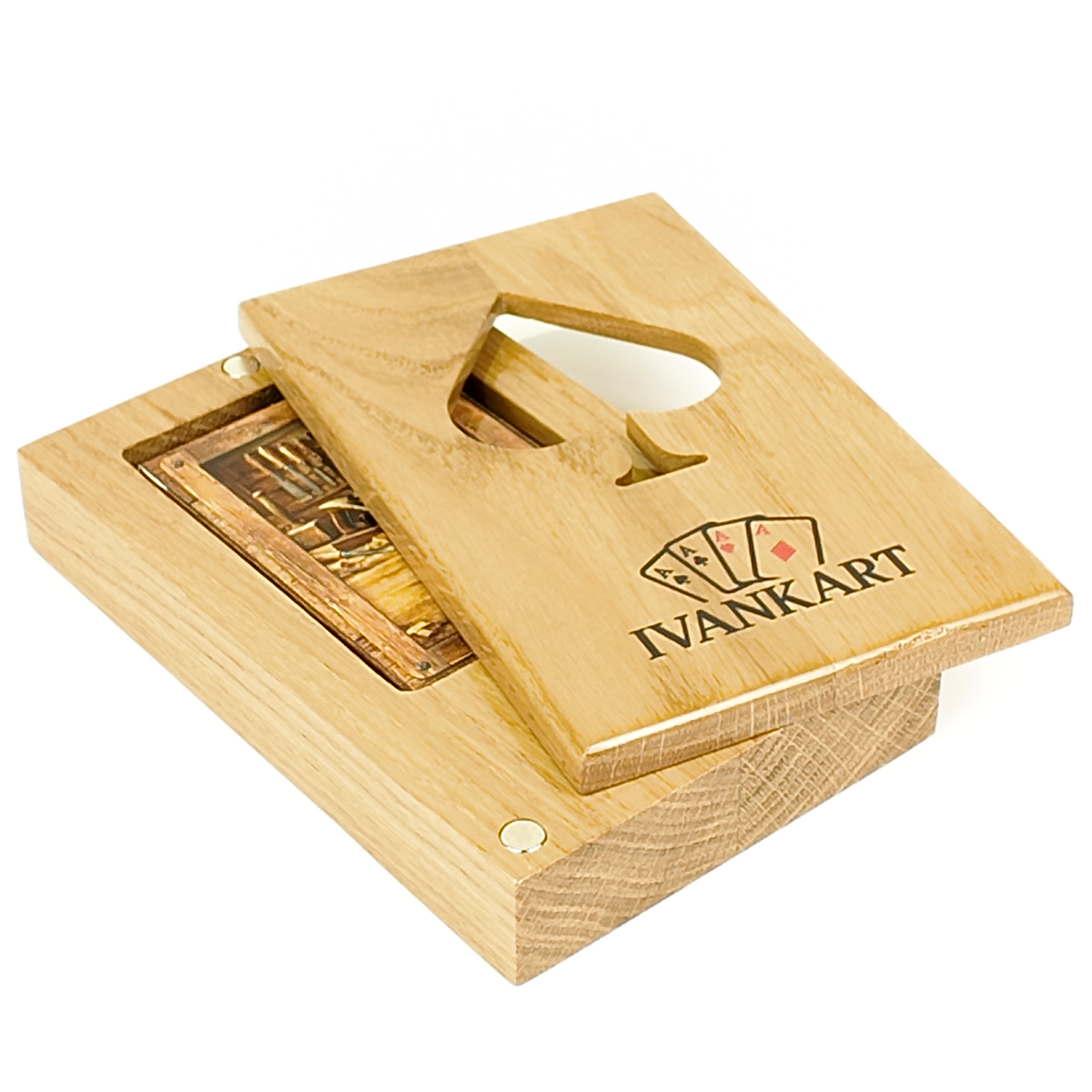 Plumber Collector Set Oak Case Natur + Wood Deck by Ivankart