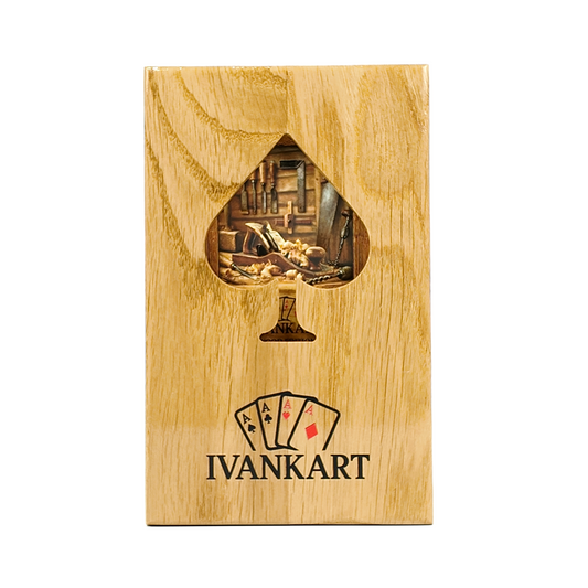 Plumber Collector Set Oak Case Natur + Wood Deck by Ivankart