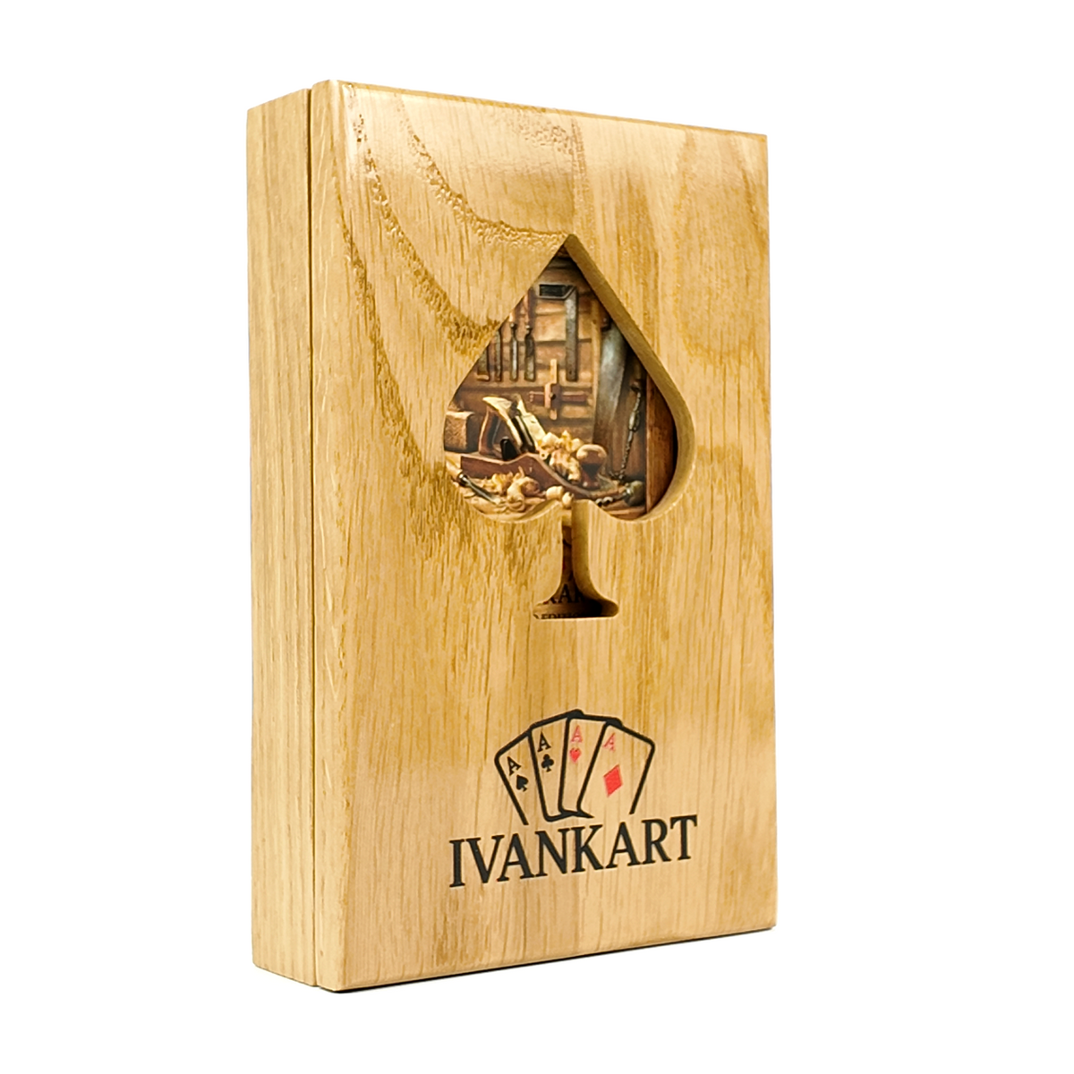 Plumber Collector Set Oak Case Natur + Wood Deck by Ivankart
