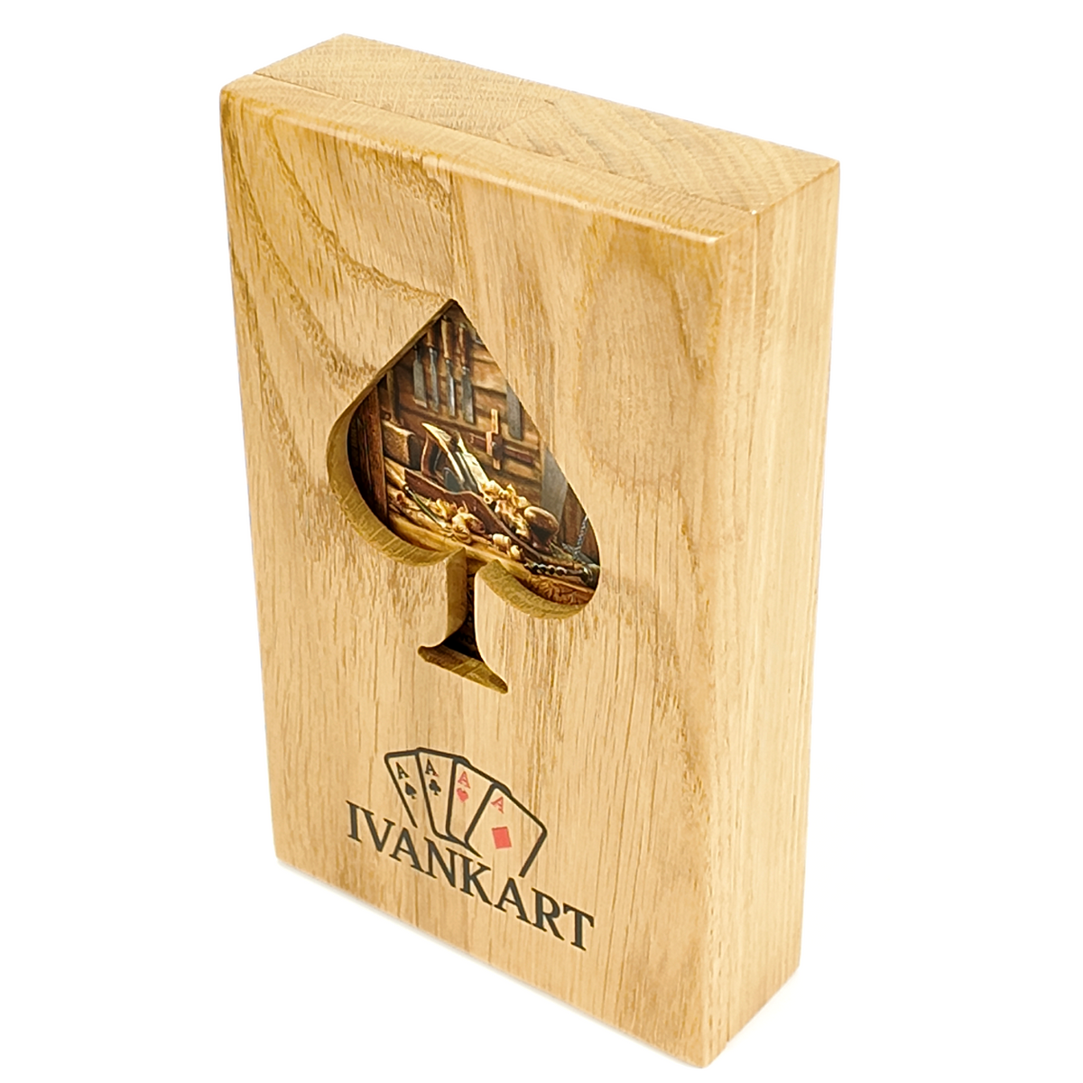 Plumber Collector Set Oak Case Natur + Wood Deck by Ivankart