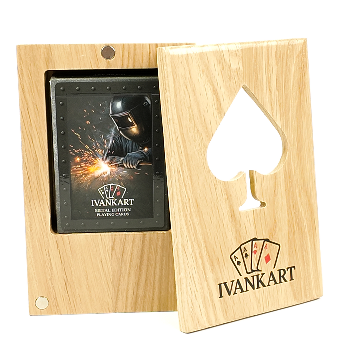 Plumber Collector Set Oak Case Nordic + Metal Deck by Ivankart