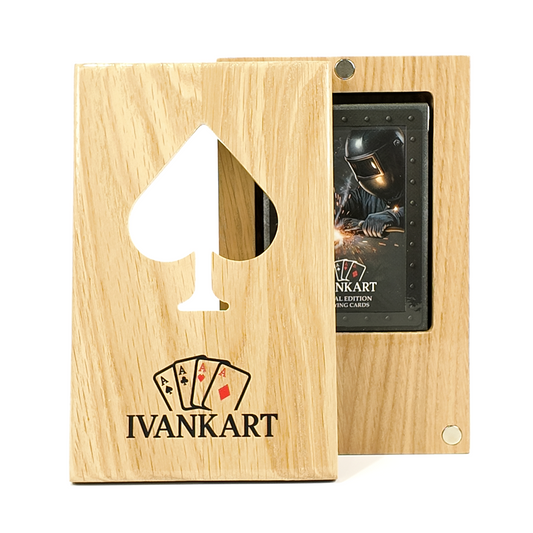 Plumber Collector Set Oak Case Nordic + Metal Deck by Ivankart