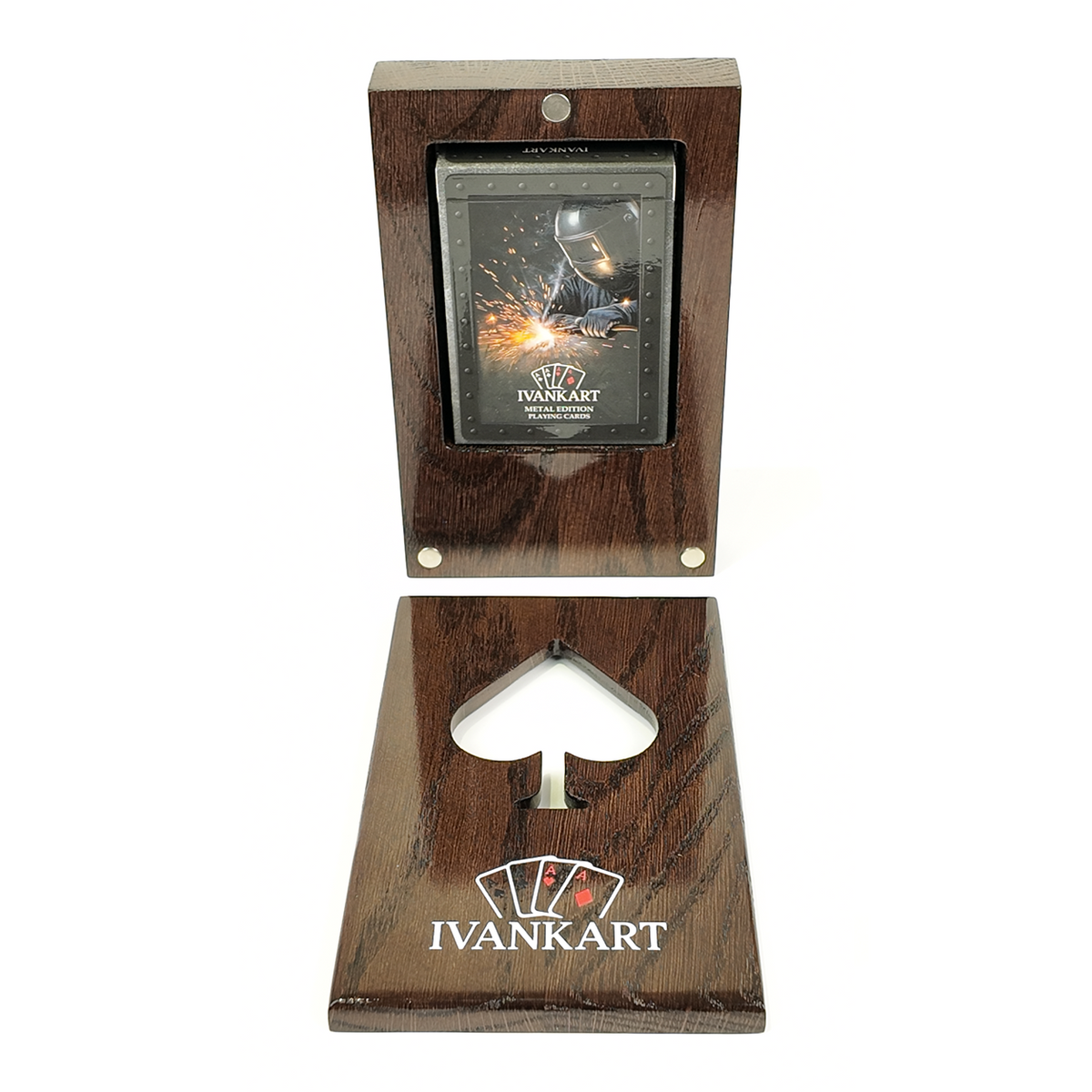 Plumber Collector Set Oak Case Wenge + Metal Deck by Ivankart