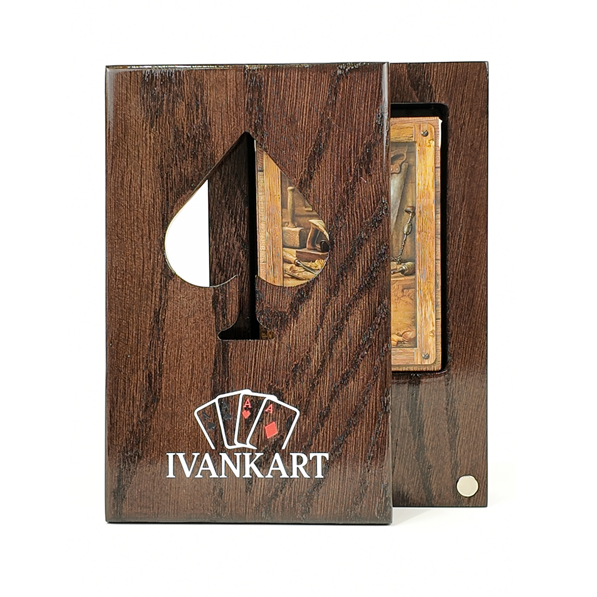 Plumber Collector Set Oak Case Wenge + Wood Deck by Ivankart
