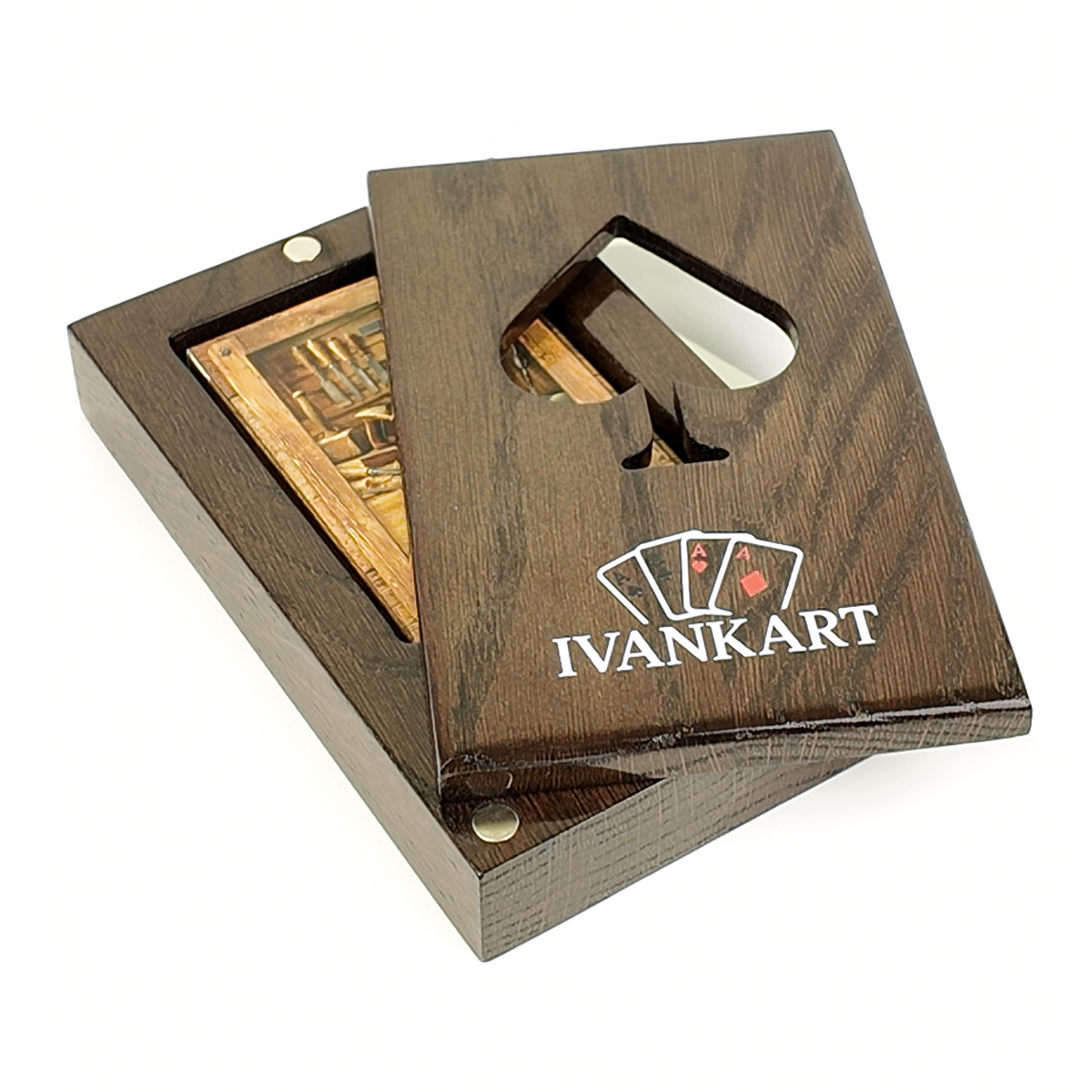 Plumber Collector Set Oak Case Wenge + Wood Deck by Ivankart