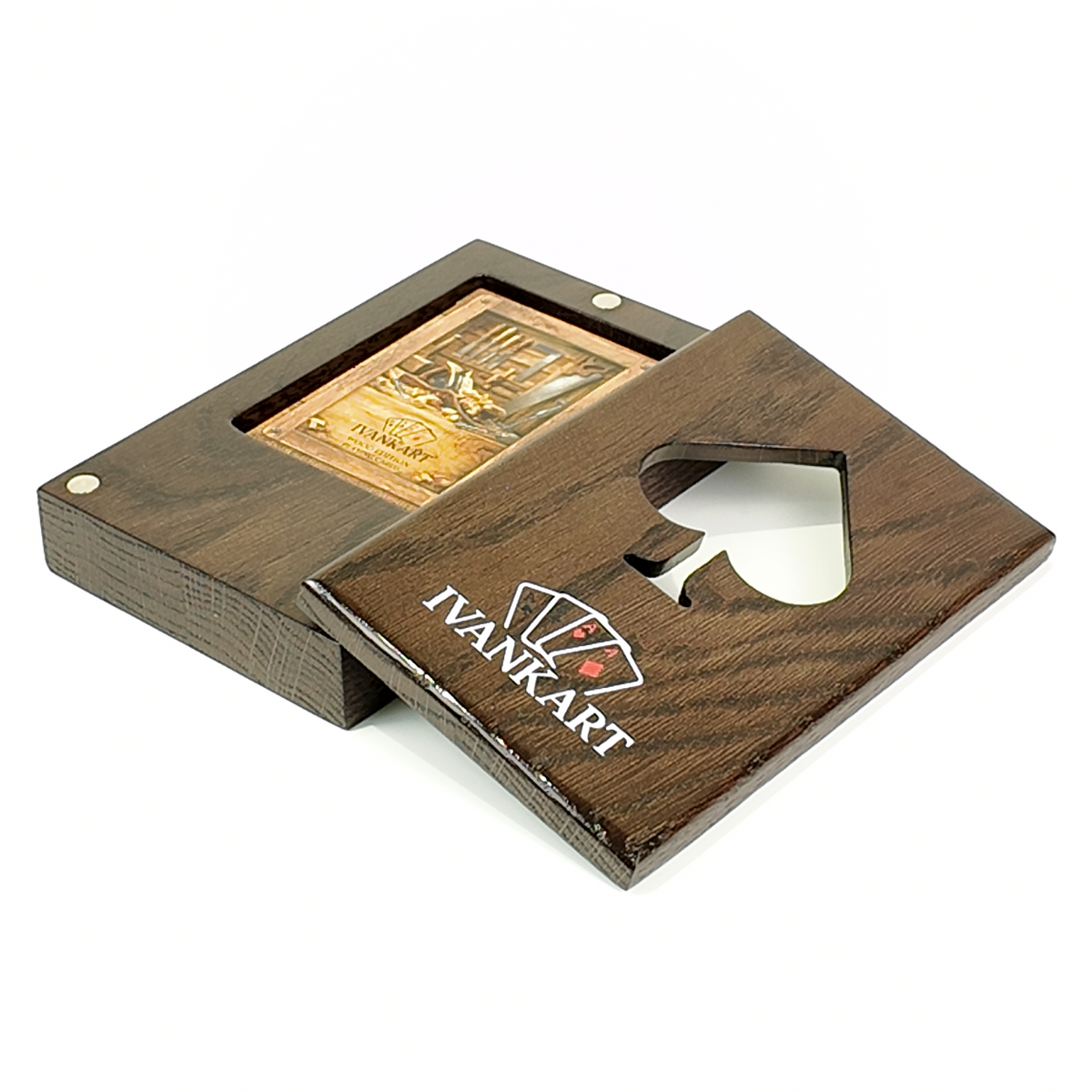 Plumber Collector Set Oak Case Wenge + Wood Deck by Ivankart