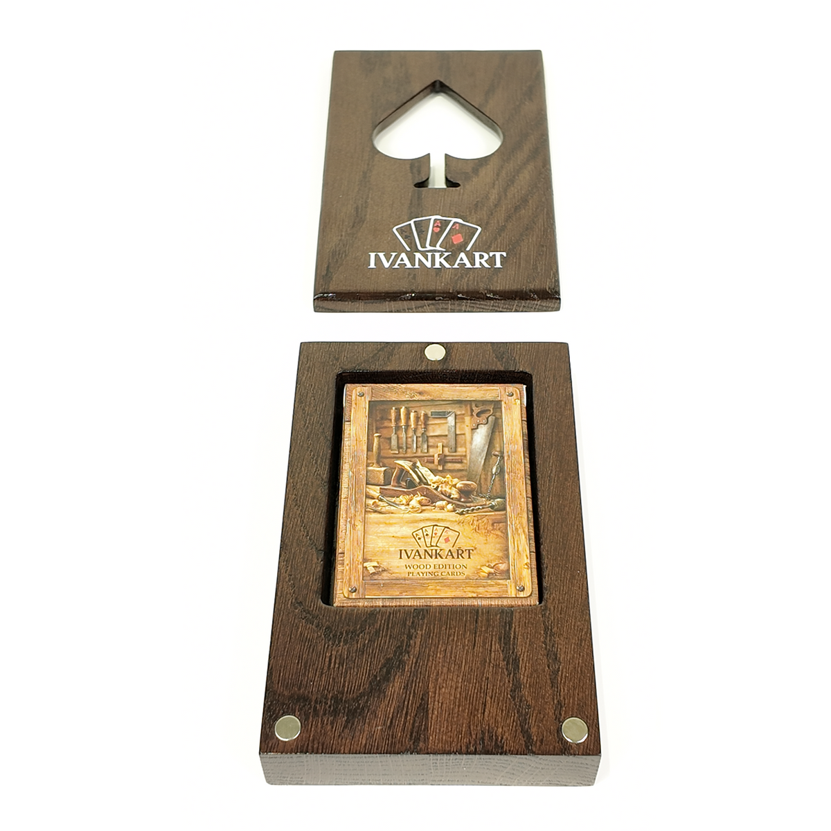 Plumber Collector Set Oak Case Wenge + Wood Deck by Ivankart