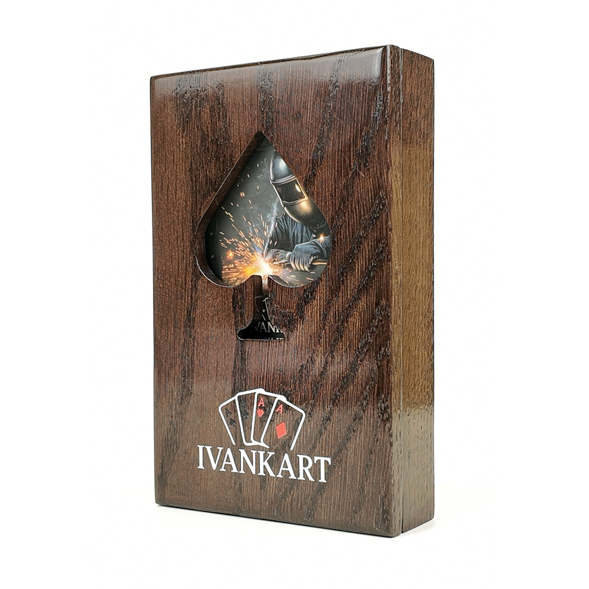 Plumber Collector Set Oak Case Wenge + Metal Deck by Ivankart