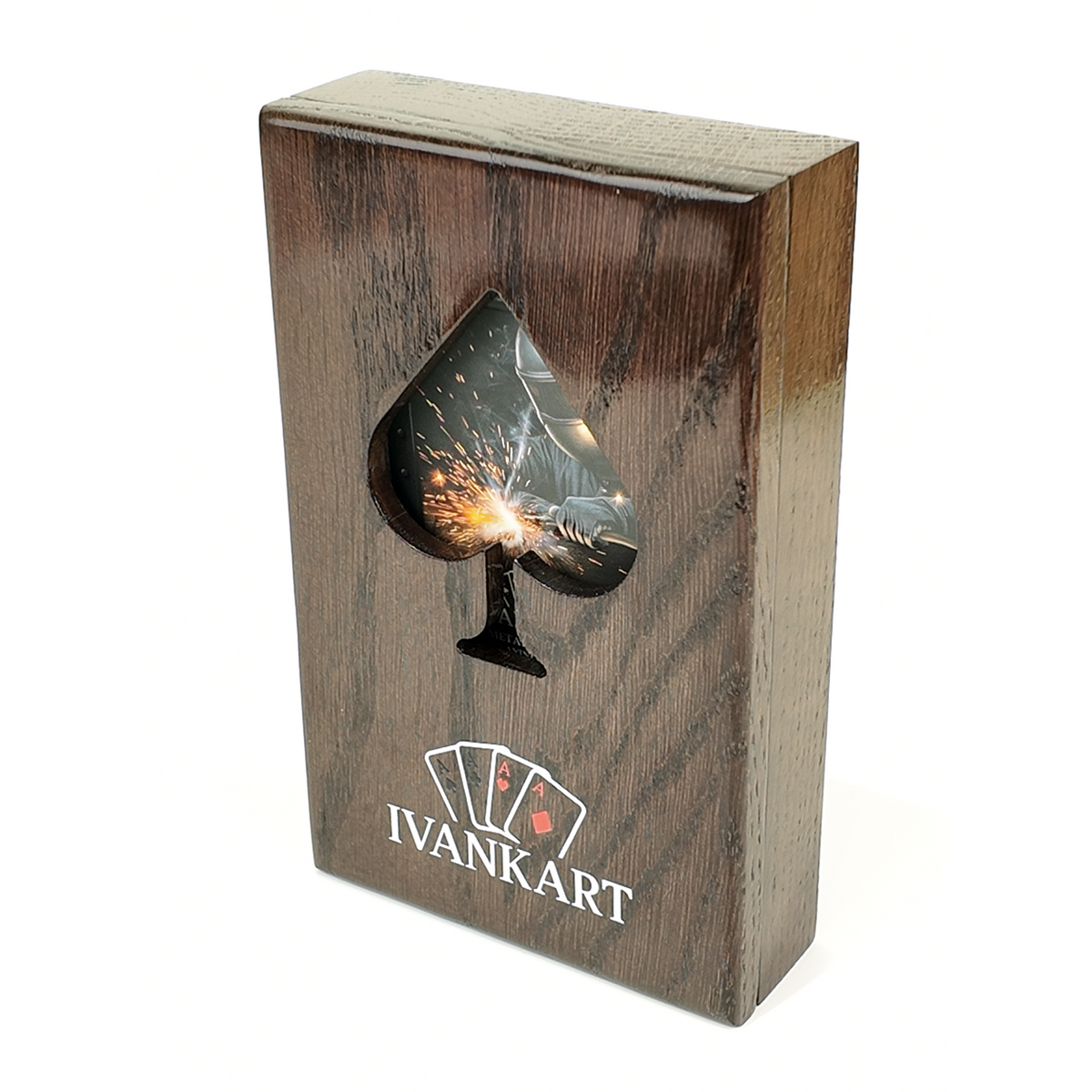 Plumber Collector Set Oak Case Wenge + Metal Deck by Ivankart