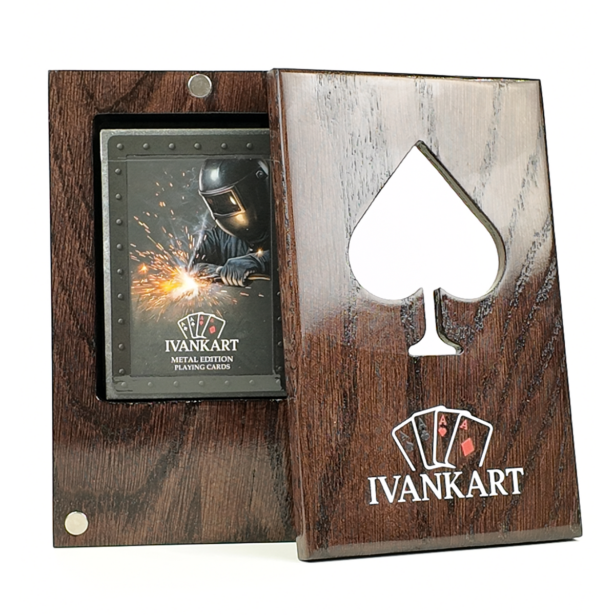 Plumber Collector Set Oak Case Wenge + Metal Deck by Ivankart