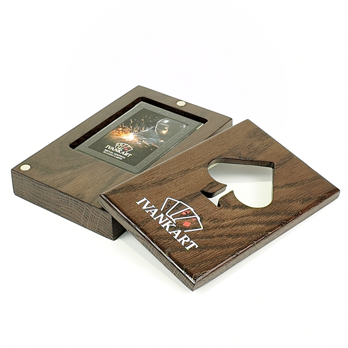 Plumber Collector Set Oak Case Wenge + Metal Deck by Ivankart