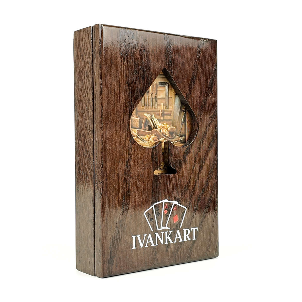Plumber Collector Set Oak Case Wenge + Wood Deck by Ivankart