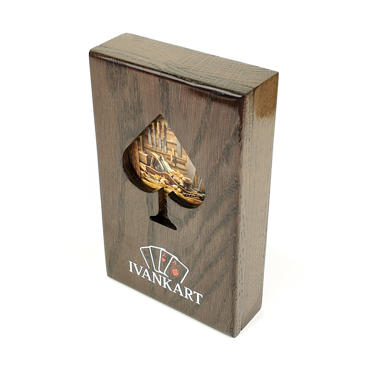 Plumber Collector Set Oak Case Wenge + Wood Deck by Ivankart