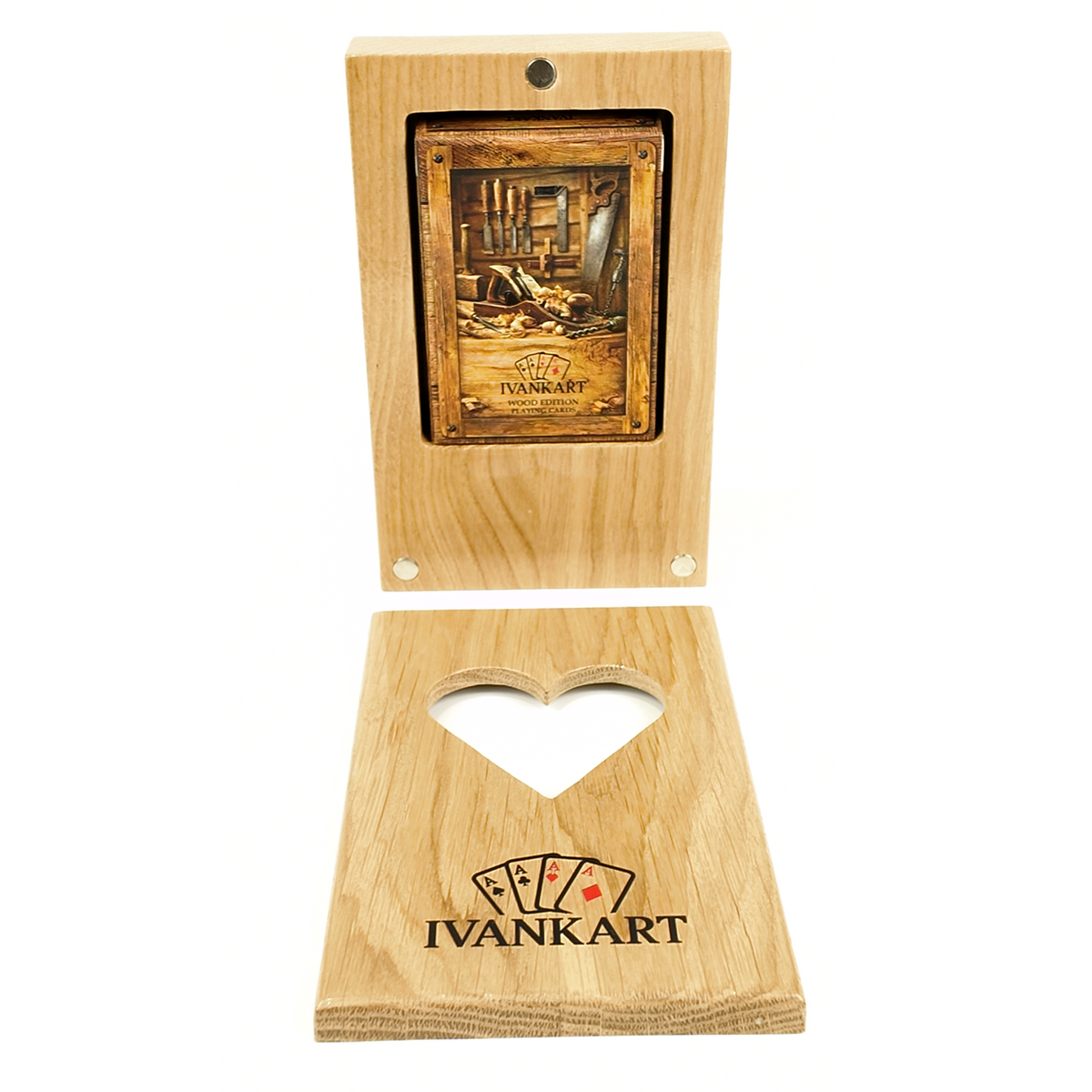 Electrician Collector Set Oak Case Nordic + Wood Deck by Ivankart