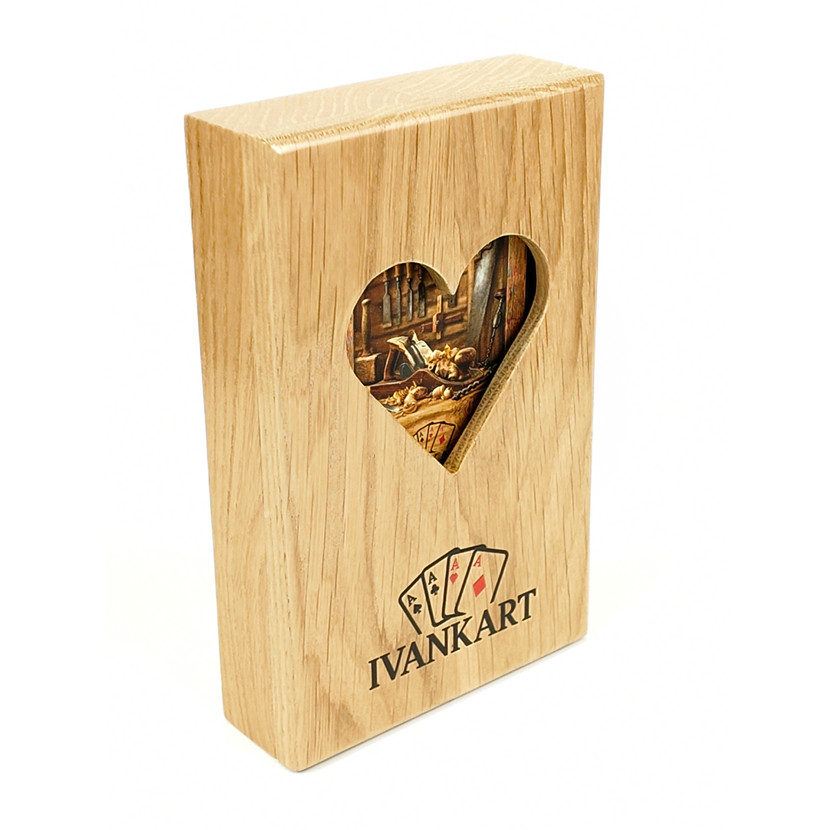 Electrician Collector Set Oak Case Nordic + Wood Deck by Ivankart