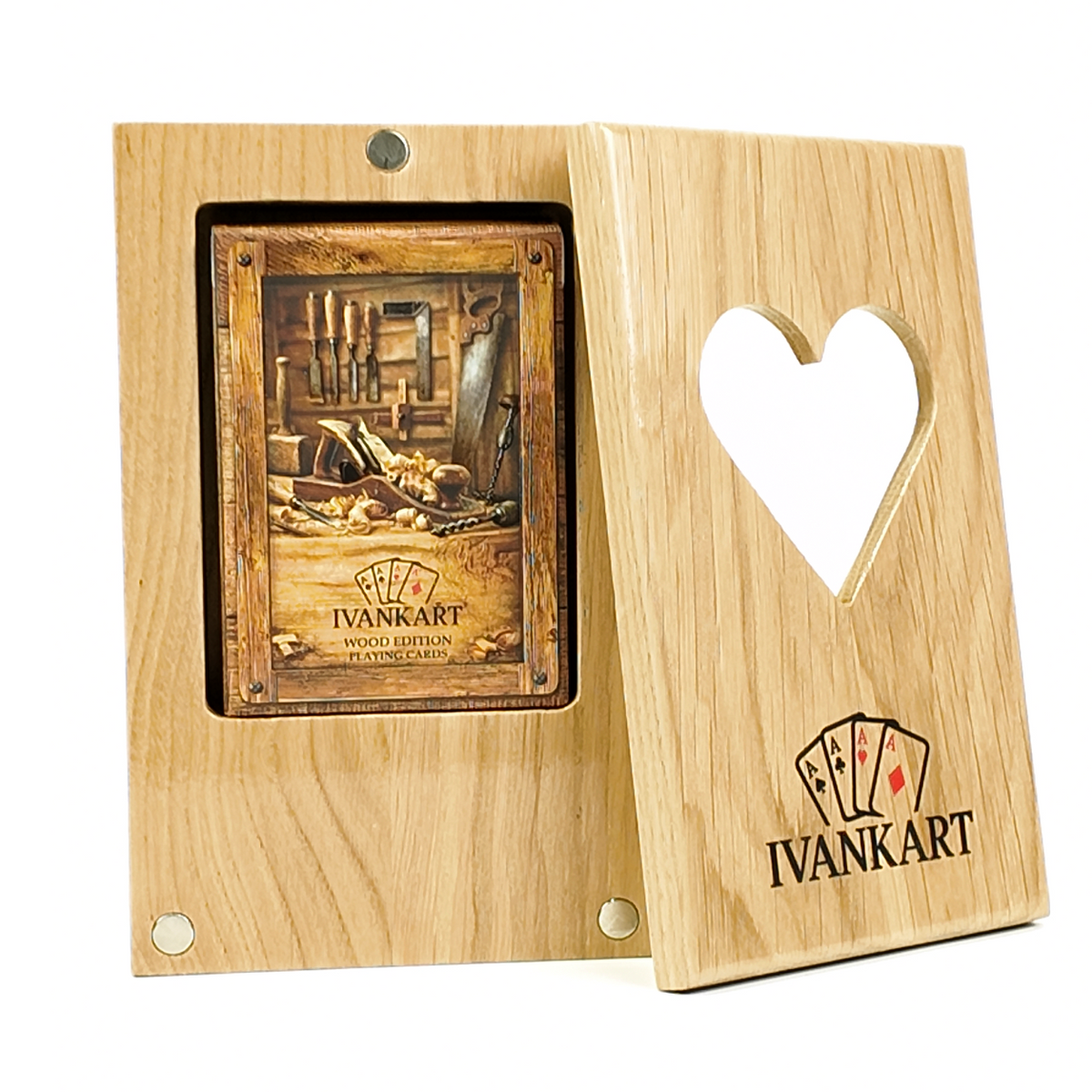 Electrician Collector Set Oak Case Nordic + Wood Deck by Ivankart