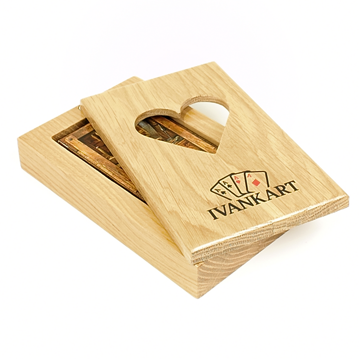 Electrician Collector Set Oak Case Nordic + Wood Deck by Ivankart