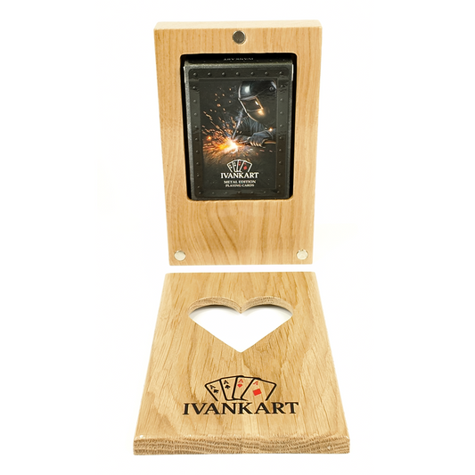 Electrician Collector Set Oak Case Nordic + Metal Deck by Ivankart