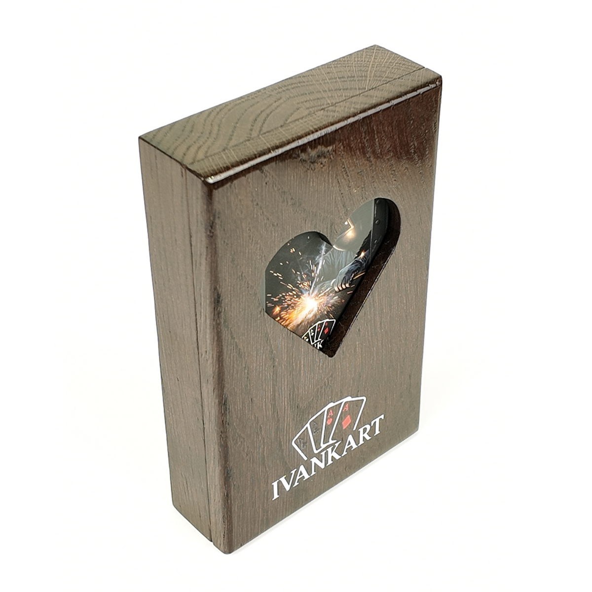 Electrician Collector Set Oak Case Wenge + Metal Deck by Ivankart