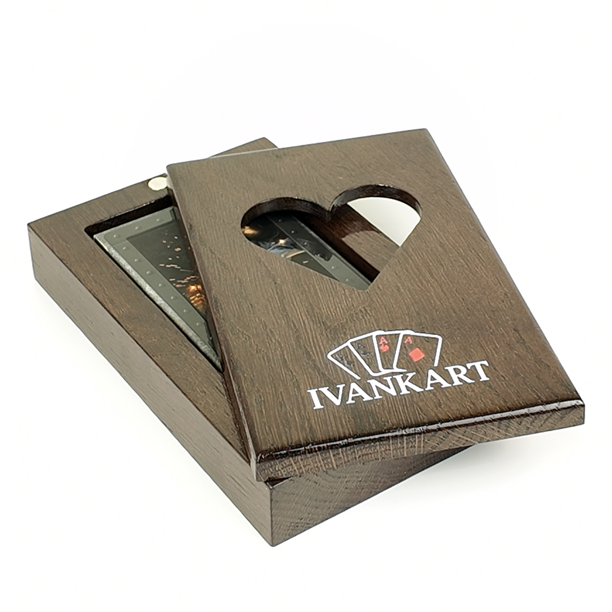 Electrician Collector Set Oak Case Wenge + Metal Deck by Ivankart