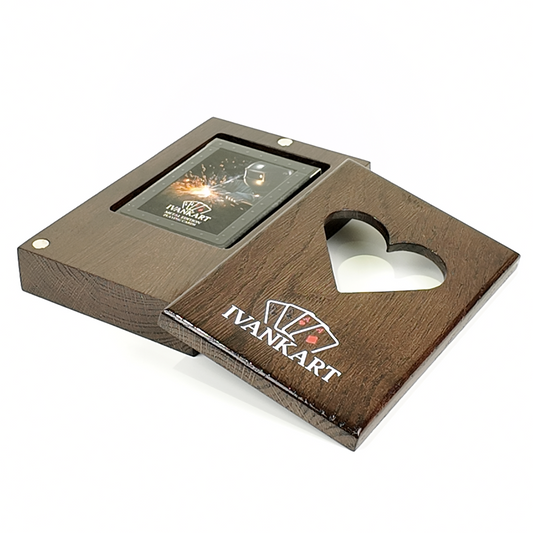 Electrician Collector Set Oak Case Wenge + Metal Deck by Ivankart